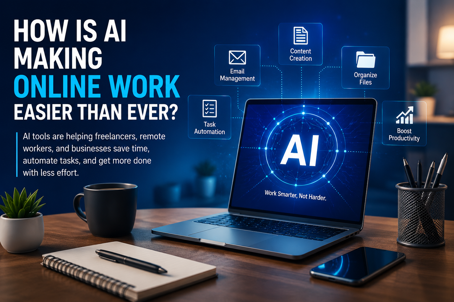 How AI Makes Online Work Easier in 2026