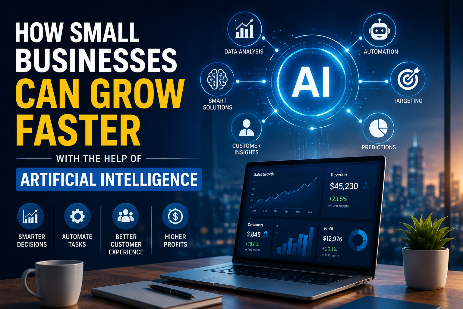 How Small Businesses Grow with AI