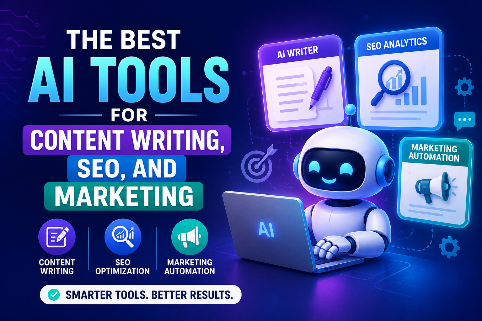 Best AI Tools for Content Writing SEO and Marketing in 2026
